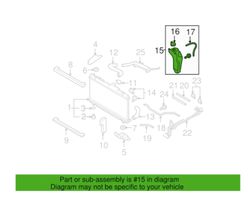 Subaru Legacy Serbatoio di compensazione del liquido refrigerante/vaschetta 45150AG00A