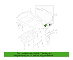 Subaru Legacy Anello/gancio chiusura/serratura del vano motore/cofano 57311SA000