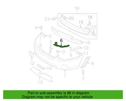 Subaru Legacy Support phare frontale 57707AG070