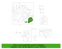 Subaru Legacy Šoninis apdailos skydas 94056AG08AJC