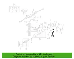 Subaru Forester SG Ohjaustehostimen letkusto 34114SA000