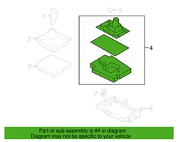 Subaru Outback Sélecteur de boîte de vitesse 35016AG020