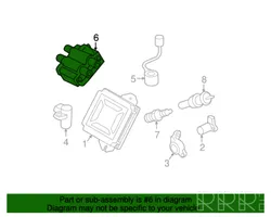 Subaru Legacy Bobine d'allumage haute tension 22433AA580