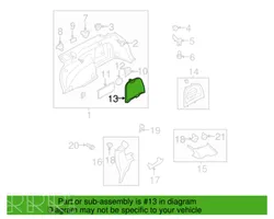 Subaru Legacy Panneau, garniture de coffre latérale 94056AG010JC