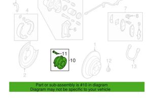 Subaru Legacy Cuscinetto a sfera della ruota posteriore 28473AG00A