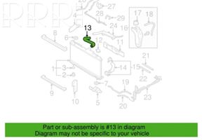 Subaru Outback Engine coolant pipe/hose 45161AG000