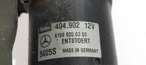 Mercedes-Benz A W169 Motor y varillaje del limpiaparabrisas delantero A1698200300