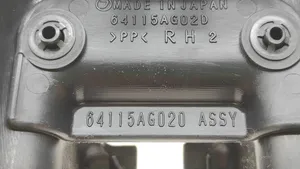 Subaru Legacy Etumatkustajan istuimen kiskon lista 64115AG02D
