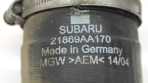 Subaru Legacy Tube d'admission de tuyau de refroidisseur intermédiaire 21869AA170