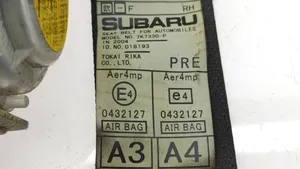 Subaru Legacy Etuistuimen turvavyö 7K7330P