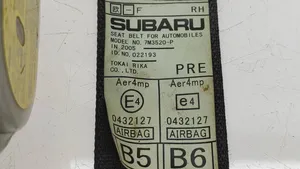 Subaru Outback Front seatbelt 7M3520P