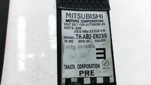 Mitsubishi Outlander Cintura di sicurezza anteriore TKAB2EN259