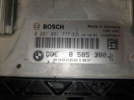 BMW 5 F10 F11 Motorsteuergerät/-modul 8585380