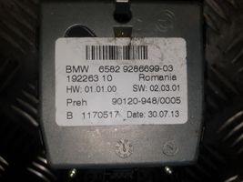 BMW 3 F30 F35 F31 Console centrale, commande de multimédia l'unité principale 9286699