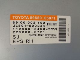 Toyota Avensis T270 Unité de commande / calculateur direction assistée 8965005071