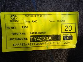 Toyota Auris E180 Muu vararenkaan verhoilun elementti 6473002200