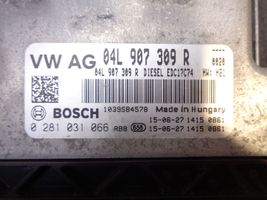 Volkswagen PASSAT B8 Komputer / Sterownik ECU i komplet kluczy 04L907309R