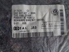 Volkswagen PASSAT B7 Tavaratilan sivuverhoilu 3AE867427