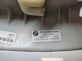 BMW 6 F06 Gran coupe (A) Revêtement de pilier 8051014
