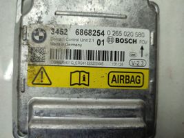 BMW 3 F30 F35 F31 Centralina/modulo airbag 6868254