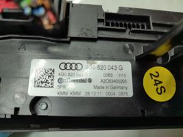 Audi A6 S6 C7 4G Oro kondicionieriaus/ klimato/ pečiuko valdymo blokas (salone) 4G0820043G