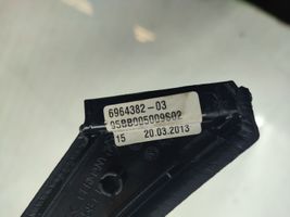 BMW 3 E92 E93 Osłona dźwigni hamulca ręcznego skóra / tkanina 6964382