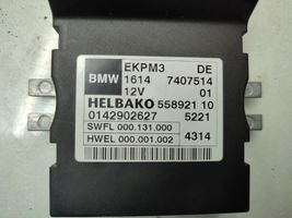 BMW 1 F20 F21 Polttoaineen ruiskutuspumpun ohjainlaite/moduuli 7407514