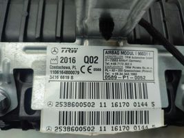 Mercedes-Benz GLC X253 C253 Poduszka powietrzna Airbag pasażera 2538600502