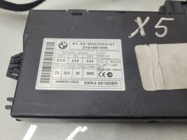 BMW X5 E70 Komputer / Sterownik ECU i komplet kluczy 8510841