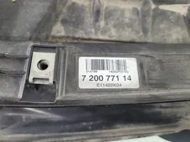 BMW 5 GT F07 Support de radiateur sur cadre face avant 7200771