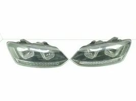 Volkswagen Polo V 6R Headlights/headlamps set VK171B3WU02V