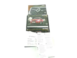 Opel Astra K Carnet d'entretien d'une voiture 