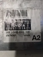 Toyota Corolla Verso E121 Calculateur moteur ECU 8966105A21