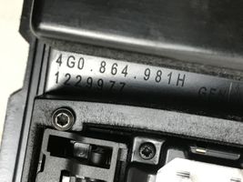 Audi A6 C7 Mantu nodalījums centrālā konsole 4G0864981H