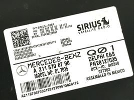 Mercedes-Benz GL X164 Radio/CD/DVD/GPS-pääyksikkö A2118706790
