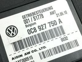 Volkswagen Touareg II Module de contrôle de boîte de vitesses ECU 0C8927750A