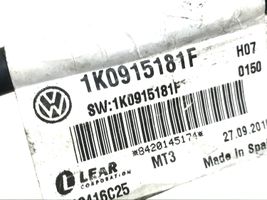 Volkswagen Touran II Negative earth cable (battery) 1K0915181F