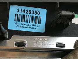 Volvo S90, V90 Takaoven verhoilu (käytetyt) 31426350