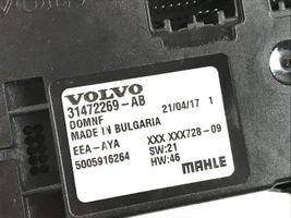 Volvo S90, V90 Ilmastoinnin ohjainlaite/moduuli 31472269AB