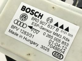 Audi A4 S4 B8 8K ESP (stabilitātes sistēmas) vadības bloks 8R0907637B