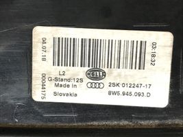 Audi A4 S4 B9 Lampy tylnej klapy bagażnika 8W5945093D