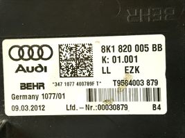 Audi Q5 SQ5 Sisälämmityksen ilmastoinnin korin kokoonpano 8K1820005BB
