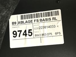 Audi A4 S4 B9 8W Kojelaudan alempi verhoilu 8W2863075