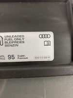 Audi A4 S4 B9 8W Degvielas tvertnes vāciņš 8W0809906