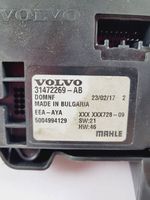 Volvo S90, V90 Ilmastointi-lämmityslaitteen ohjausjärjestelmä 31472269