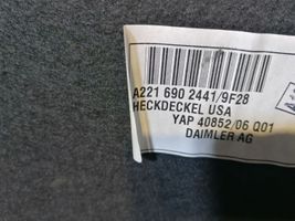 Mercedes-Benz S W221 Apdaila bagažinės dangčio (komplektas) A2216902441