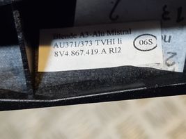 Audi A3 S3 8V Takaoven verhoilu (käytetyt) 8V4867419A