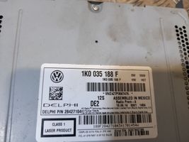 Volkswagen PASSAT B7 USA Panel / Radioodtwarzacz CD/DVD/GPS 1K0035188F