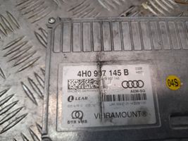 Audi A7 S7 4G Sterownik / Moduł zawieszenia pneumatycznego 4H0907145B