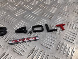 Audi A8 S8 D4 4H Manufacturers badge/model letters 